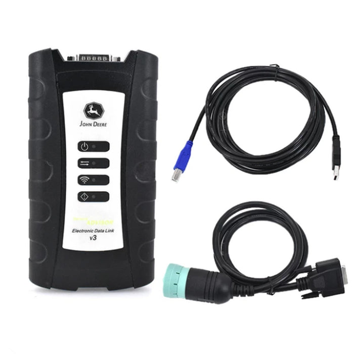 V5.3.225 AG + CF Software John Deere Service Advisor EDL V3 Electronic Data Link Tractor Diagnostic Scanner - TruckdiagMall