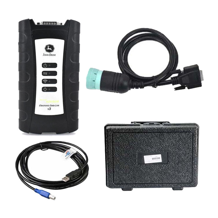 V5.3.225 AG + CF Software John Deere Service Advisor EDL V3 Electronic Data Link Tractor Diagnostic Scanner - TruckdiagMall