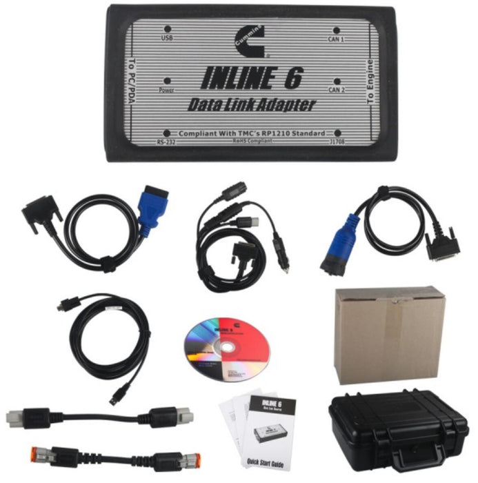 Cummins INLINE 6 Data Link Adapter Truck Diagnostic Tool - TruckdiagMall