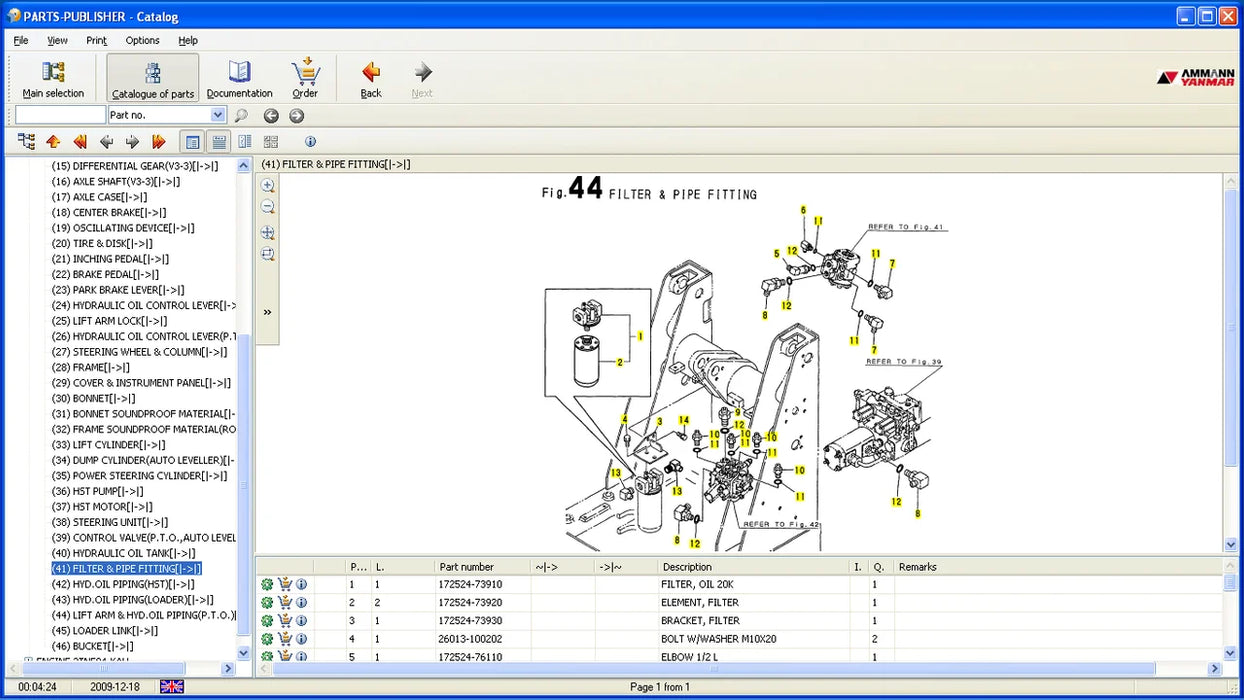 Yanmar Heavy Equipment EPC 11.2009 Contain Spare Parts catalog, Parts book, Electric Diagrams, Hydraulic Diagrams for Yanmar - TruckdiagMall