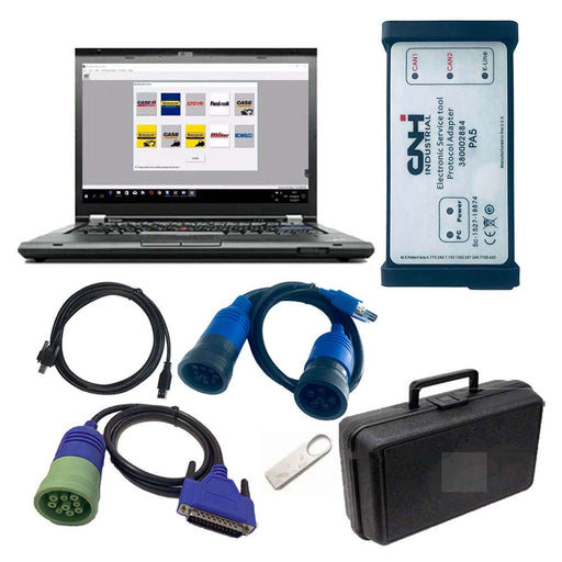 New Holland Electronic Service Tools (CNH EST 9.8 8.6) CNH kit diagnostic tool Plus lenovo T420 laptop - TruckdiagMall