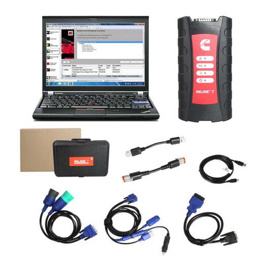 Cummins INLINE 7 Data Link Adapter Plus Lenovo X230 Laptop with Cummins Insite 8.9 / 8.9 Software - TruckdiagMall