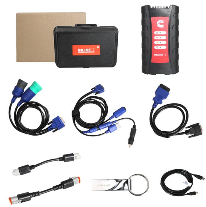 Cummins INLINE 7 Data Link Adapter Plus Lenovo X230 Laptop with Cummins Insite 8.9 / 8.9 Software - TruckdiagMall