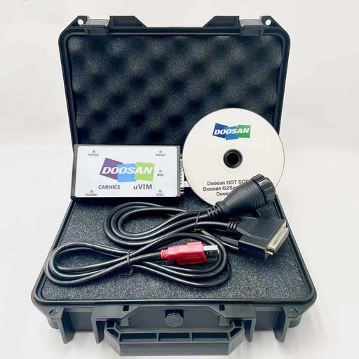 V2023.11 Doosan Excavator Inspection Diagnostic Tool DDT SCR DPF G2 Scan DCU ECU DMS-5 - TruckdiagMall