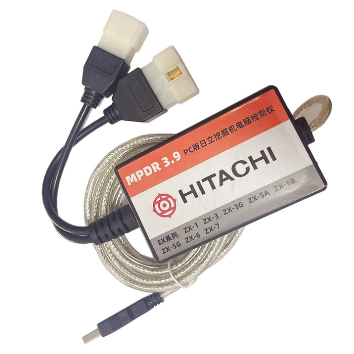 Hitachi Excavator Heavy Duty Diagnostic tool with mpdr 3.9 software - TruckdiagMall