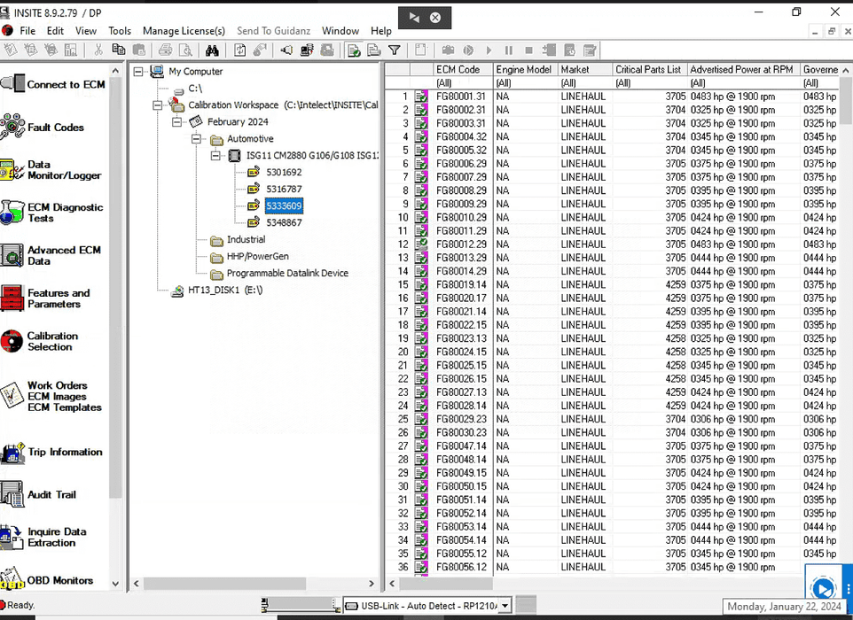 CUMMINS INSITE 8.9.2.79 PRO 2024 Diagnosis Software - TruckdiagMall