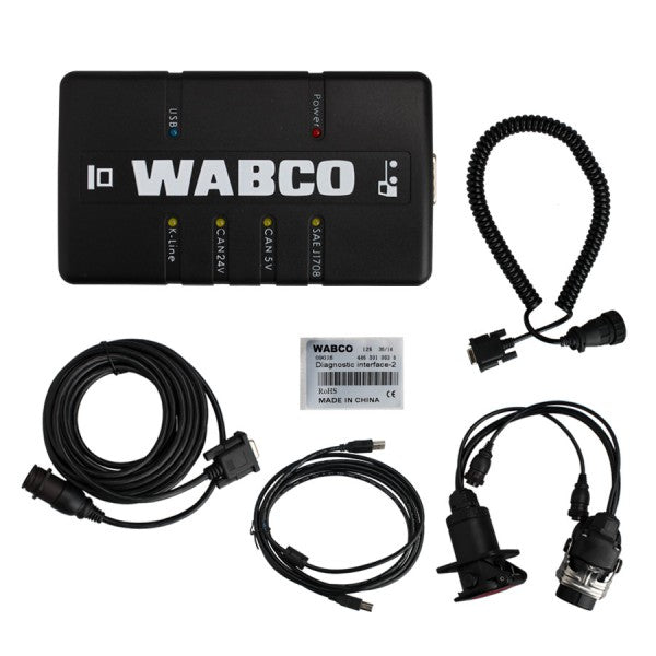 WABCO DIAGNOSTIC KIT (WDI) WABCO Trailer and Truck Diagnostic Interface - TruckdiagMall