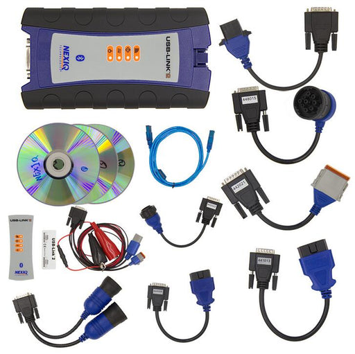 NEXIQ 2 USB Link + Software Diesel Truck Interface And Software With All Installers - TruckdiagMall