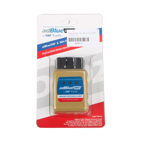 AdblueOBD2 Emulator for DAF Trucks Plug and Drive Ready Device by OBD2 - TruckdiagMall